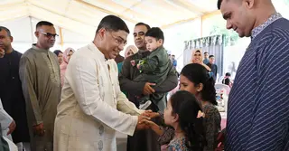 সেনাসদস্য ও পরিবারবর্গের সঙ্গে সেনাপ্রধানের ঈদ শুভেচ্ছা বিনিময়